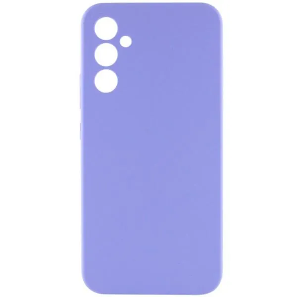 Чохол Silicone Cover Lakshmi Full Camera (AAA) для Samsung Galaxy A56 5G — Бузковий — фото 1