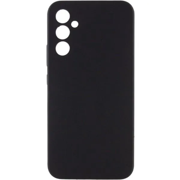 Чохол Silicone Cover Lakshmi Full Camera (AAA) для Samsung Galaxy A56 5G — Чорний — фото 1
