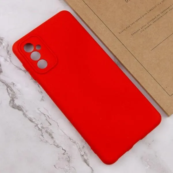 Чохол TPU GETMAN Liquid Silk Full Camera для Samsung Galaxy A56 5G — Червоний — фото 4