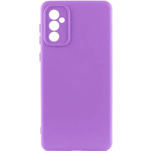 Чохол TPU GETMAN Liquid Silk Full Camera для Samsung Galaxy A56 5G — Фіолетовий — фото 1
