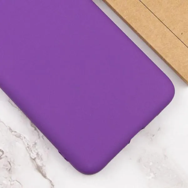 Чохол TPU GETMAN Liquid Silk Full Camera для Samsung Galaxy A56 5G — Фіолетовий — фото 2