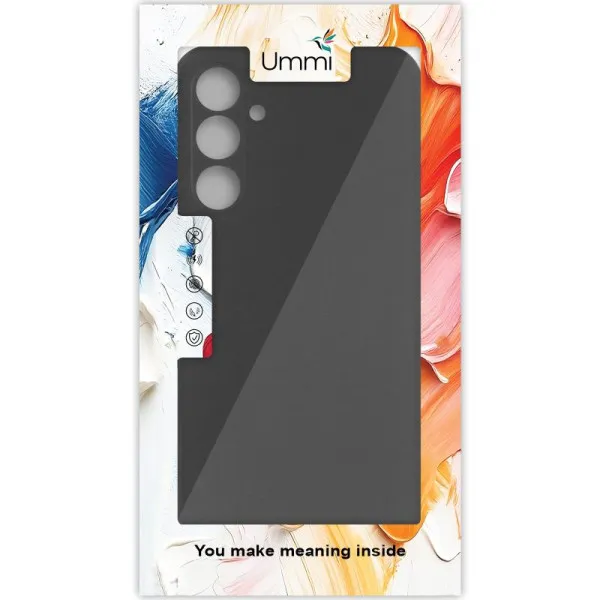 Чохол Silicone Cover Ummi Lakshmi Full Camera (AA) для Samsung Galaxy A56 5G — Чорний — фото 3