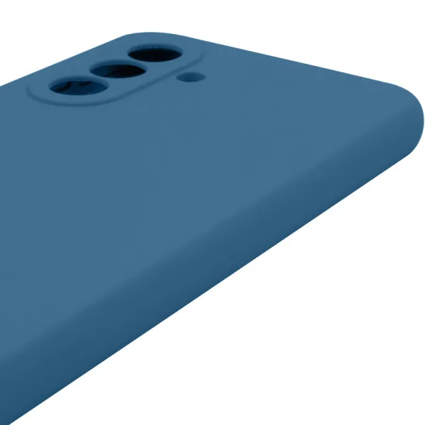 Чохол Silicone Cover Lakshmi Full Camera (AAA) для Samsung Galaxy A56 5G — Синій — фото 1