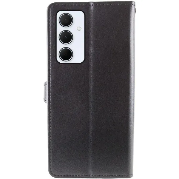 Шкіряний чохол-книжка GETMAN Gallant (PU) для Samsung Galaxy A57 5G — Чорний — фото 2