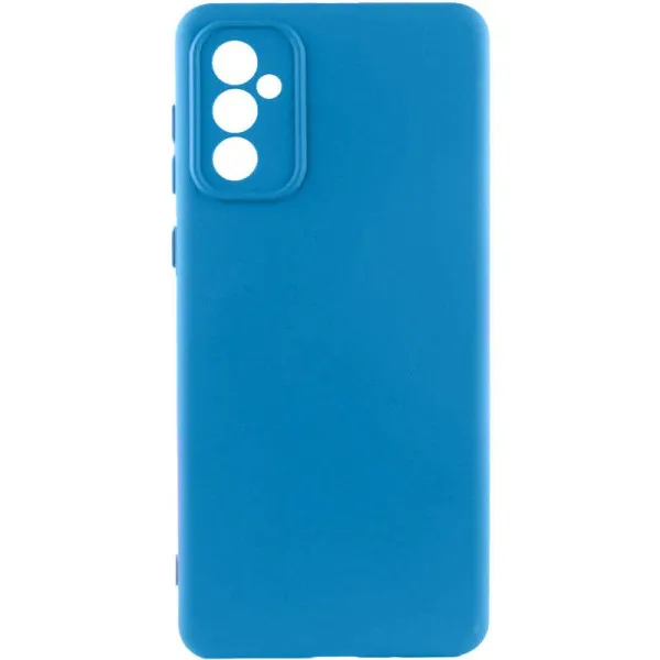 Чохол TPU GETMAN Liquid Silk Full Camera для Samsung Galaxy A57 5G — Синій — фото 1