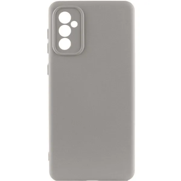 Чохол TPU GETMAN Liquid Silk Full Camera для Samsung Galaxy A57 5G — Сірий
