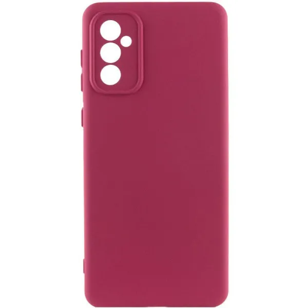 Чехол TPU GETMAN Liquid Silk Full Camera для Samsung Galaxy A57 5G — Бордовый — фото 1 Чехол TPU GETMAN Liquid Silk Full Camera для Samsung Galaxy A57 5G — Бордовый — фото 1