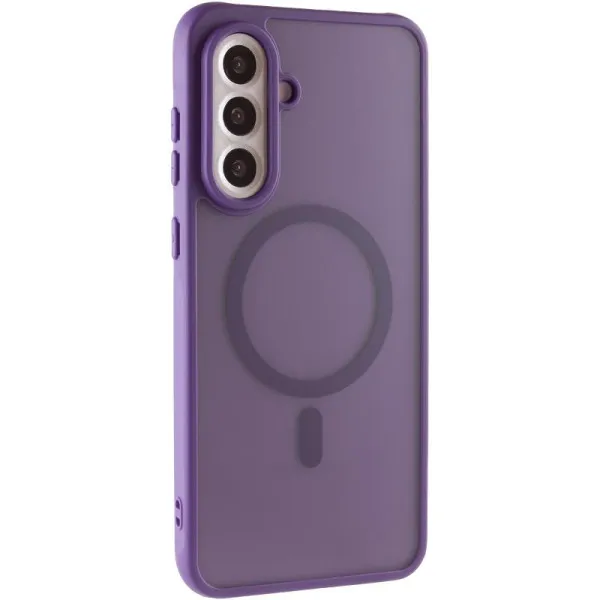Чохол TPU Bloom with Magnetic Fit для Samsung Galaxy A57 5G — Фіолетовий — фото 1 Чохол TPU Bloom with Magnetic Fit для Samsung Galaxy A57 5G — Фіолетовий — фото 1