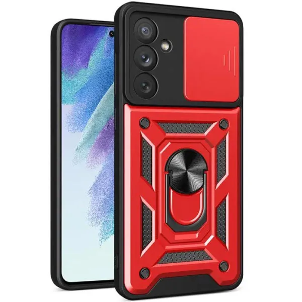 Чохол Ummi Camshield Serge Ring для Samsung Galaxy A57 5G — Червоний — фото 1 Чохол Ummi Camshield Serge Ring для Samsung Galaxy A57 5G — Червоний — фото 1