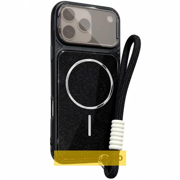 Чехол TPU+PC Pacific with Magnetic Fit and straps для Samsung Galaxy A57 5G — Черный — фото 1