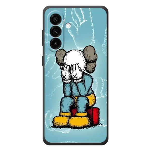 Чехол с принтом «Плач Bearbrick» для Samsung Galaxy A57
