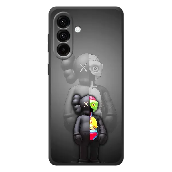 Чехол с принтом «Тело Bearbrick» для Samsung Galaxy A57