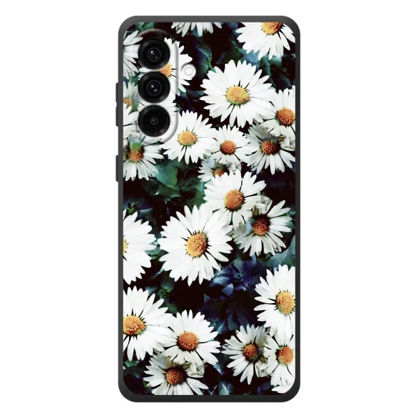 Чохол з принтом «Ромашки» для Samsung Galaxy A57