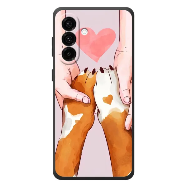 Чохол з принтом «Любовь до собак» для Samsung Galaxy A57