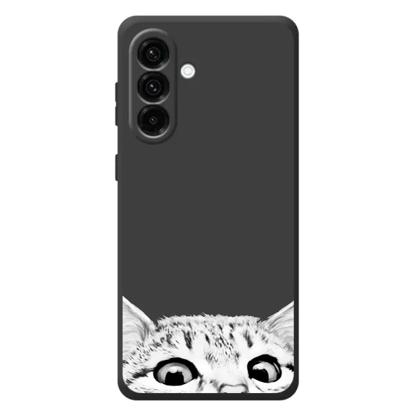 Чохол з принтом «Виглядає котик» для Samsung Galaxy A57 Чохол з принтом «Виглядає котик» для Samsung Galaxy A57