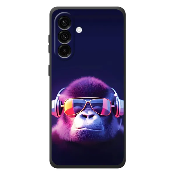 Чохол з принтом «Стильна мавпа» для Samsung Galaxy A57