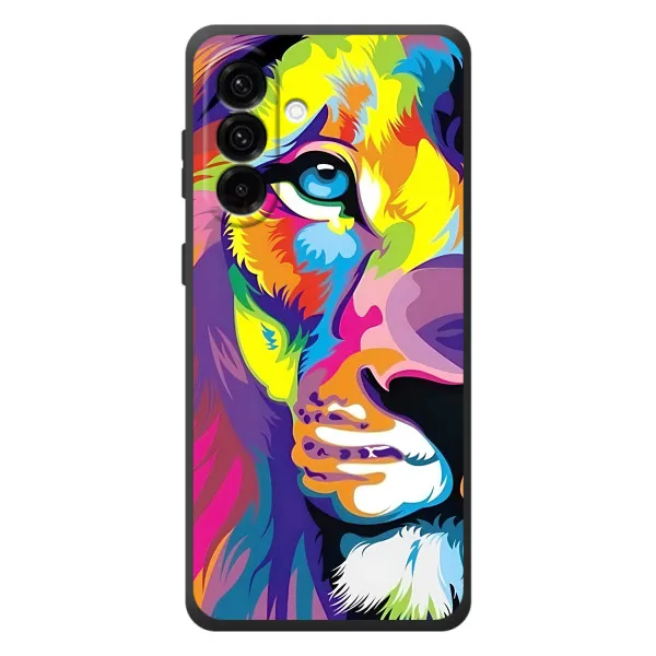 Чохол з принтом «Яскравий Лев» для Samsung Galaxy A57