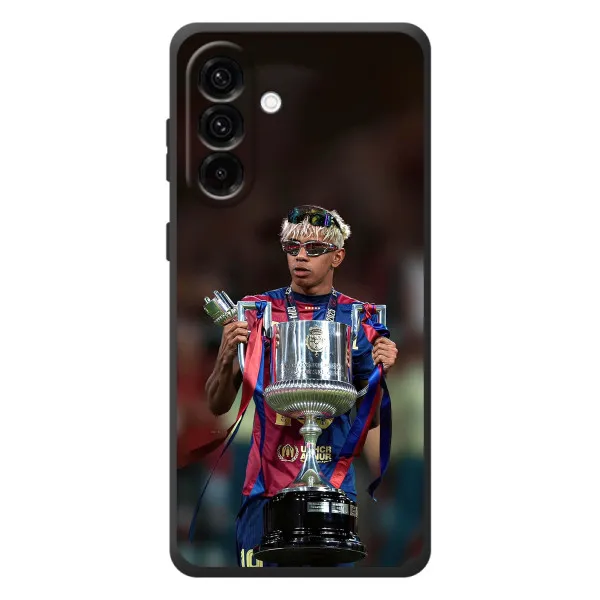 Чохол з принтом «Ямаль з кубком» для Samsung Galaxy A57 Чохол з принтом «Ямаль з кубком» для Samsung Galaxy A57