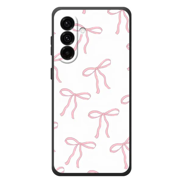 Чехол с принтом «Розовые бантики» для Samsung Galaxy A57 Чехол с принтом «Розовые бантики» для Samsung Galaxy A57