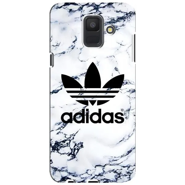 Чохол з принтом «Адідас на мраморі» для Samsung Galaxy A6 2018 (A600F)