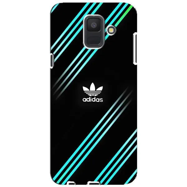 Чохол з принтом «Адідас з полосами» для Samsung Galaxy A6 2018 (A600F)