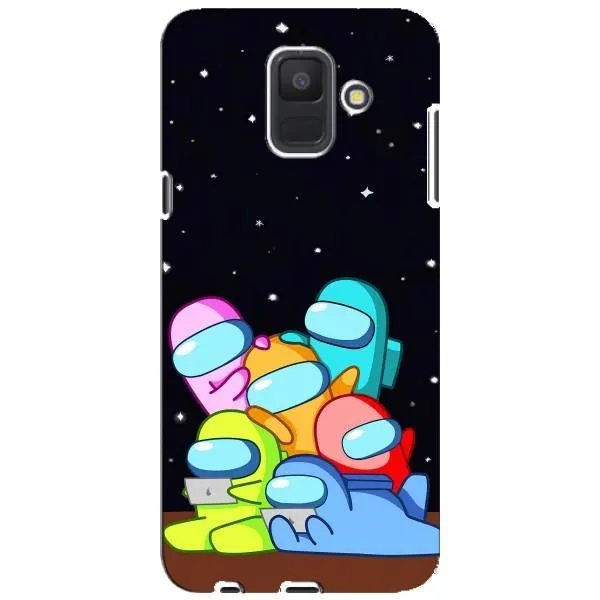 Чехол с принтом «Скины в космосе» для Samsung Galaxy A6 2018 (A600F)