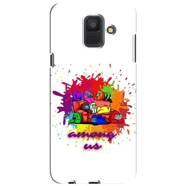 Чехол с принтом «Яркий АмонгАс» для Samsung Galaxy A6 2018 (A600F)