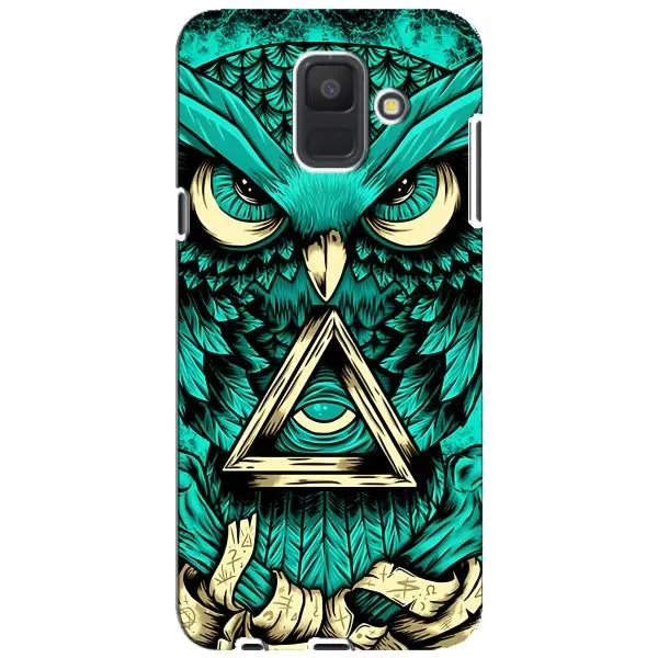 Чехол с принтом «Сова с глазом» для Samsung Galaxy A6 2018 (A600F)