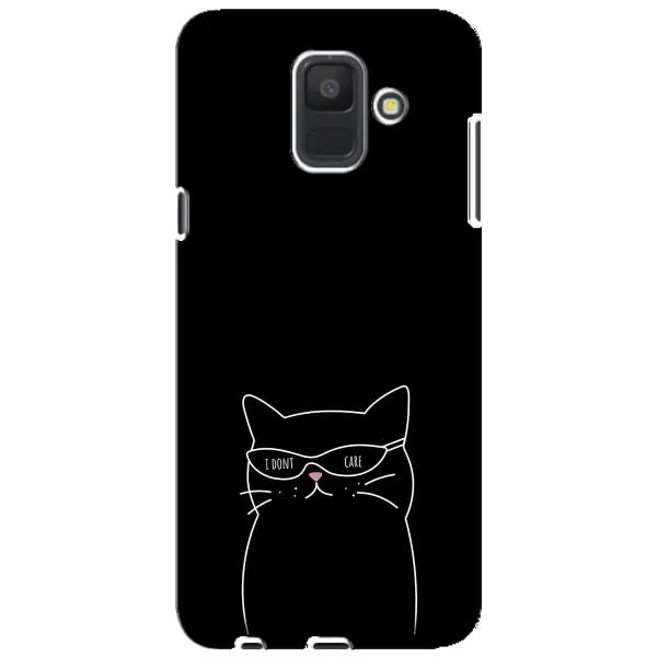 Чехол с принтом «Равнодушный кот» для Samsung Galaxy A6 2018 (A600F) Чехол с принтом «Равнодушный кот» для Samsung Galaxy A6 2018 (A600F)