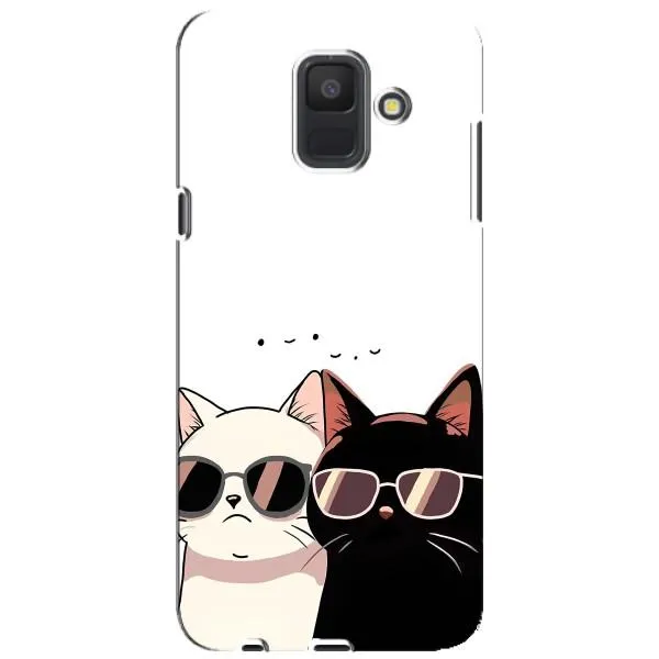 Чехол с принтом «Коты в очках» для Samsung Galaxy A6 2018 (A600F) Чехол с принтом «Коты в очках» для Samsung Galaxy A6 2018 (A600F)
