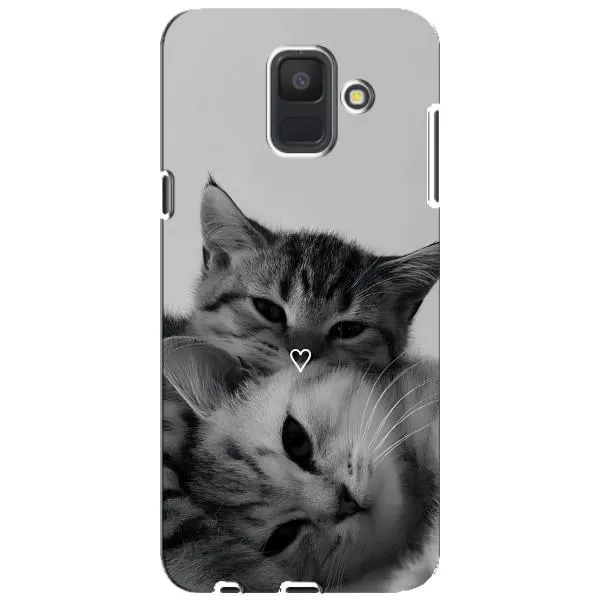 Чехол с принтом «Пара котов» для Samsung Galaxy A6 2018 (A600F) Чехол с принтом «Пара котов» для Samsung Galaxy A6 2018 (A600F)