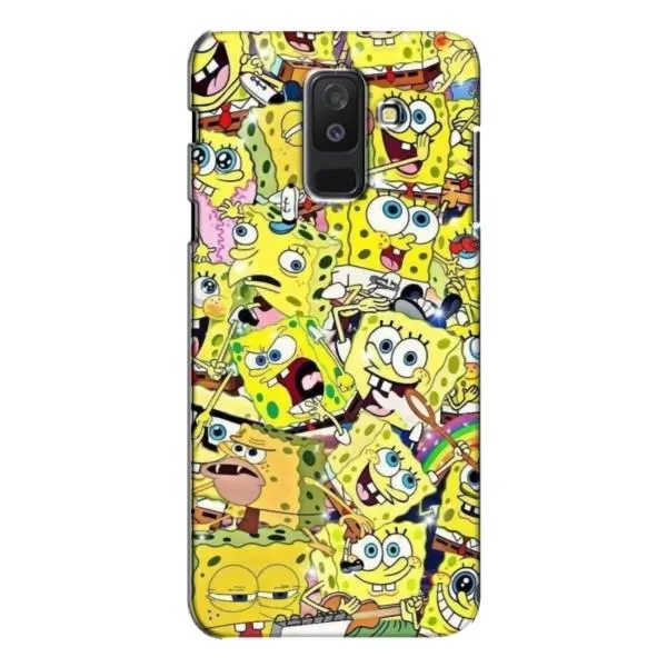 Чохол з принтом «Емоції Спан Боба» для Samsung Galaxy A6 Plus 2018 (A605) Чохол з принтом «Емоції Спан Боба» для Samsung Galaxy A6 Plus 2018 (A605)