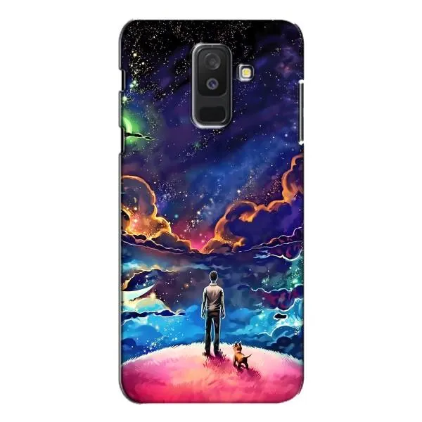 Чехол с принтом «Галактический вид» для Samsung Galaxy A6 Plus 2018 (A605) Чехол с принтом «Галактический вид» для Samsung Galaxy A6 Plus 2018 (A605)