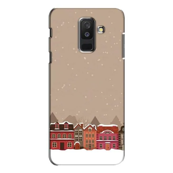 Чехол с принтом «Зимний город» для Samsung Galaxy A6 Plus 2018 (A605)