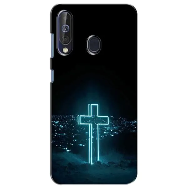 Чехол с принтом «Крест и город» для Samsung Galaxy A60 2019 (A605F)