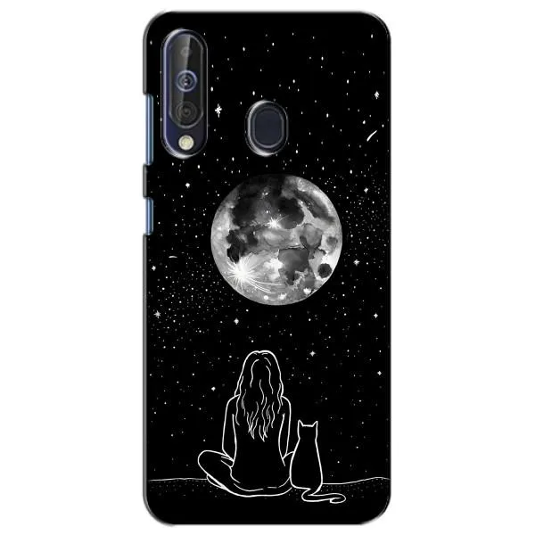 Чохол з принтом «Дівчина з котом» для Samsung Galaxy A60 2019 (A605F) Чохол з принтом «Дівчина з котом» для Samsung Galaxy A60 2019 (A605F)