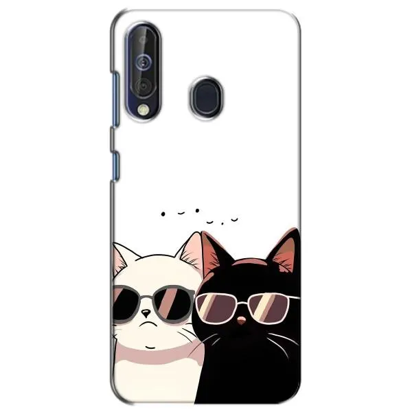 Чохол з принтом «Коти в окулярах» для Samsung Galaxy A60 2019 (A605F) Чохол з принтом «Коти в окулярах» для Samsung Galaxy A60 2019 (A605F)