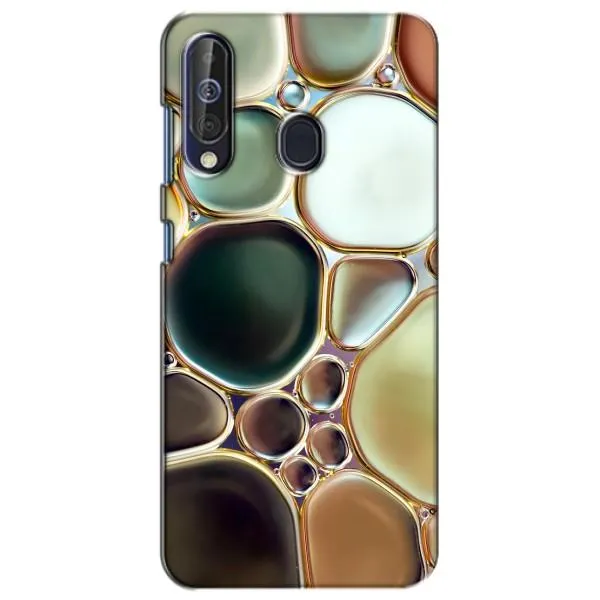 Чехол с принтом «Радужный Мрамор» для Samsung Galaxy A60 2019 (A605F)