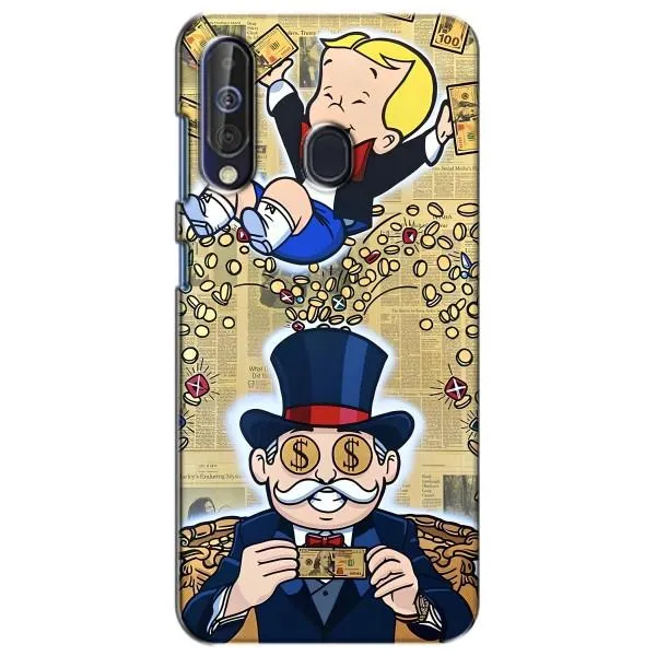 Чехол с принтом «Монополия Мен» для Samsung Galaxy A60 2019 (A605F)