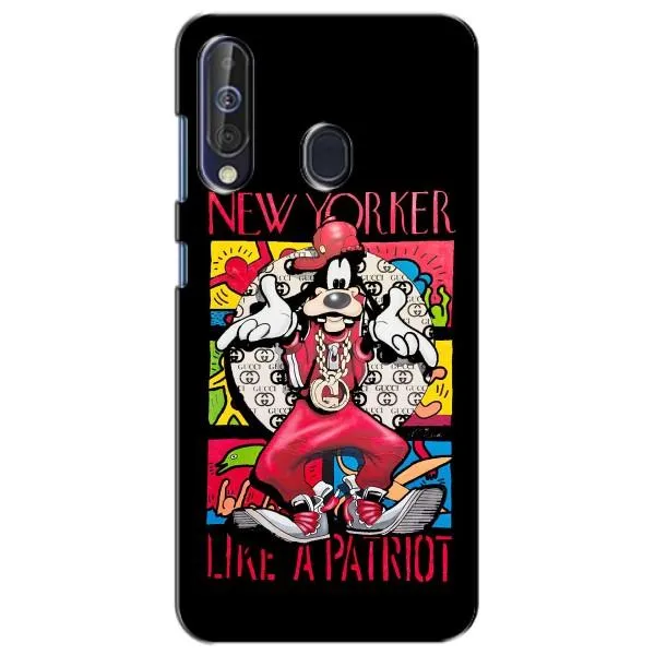 Чехол с принтом «Мультяшный Волк» для Samsung Galaxy A60 2019 (A605F)
