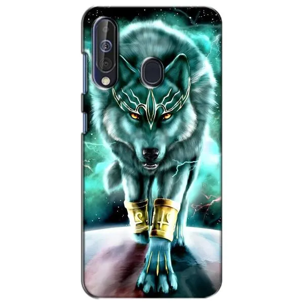 Чехол с принтом «Яркий волк» для Samsung Galaxy A60 2019 (A605F)