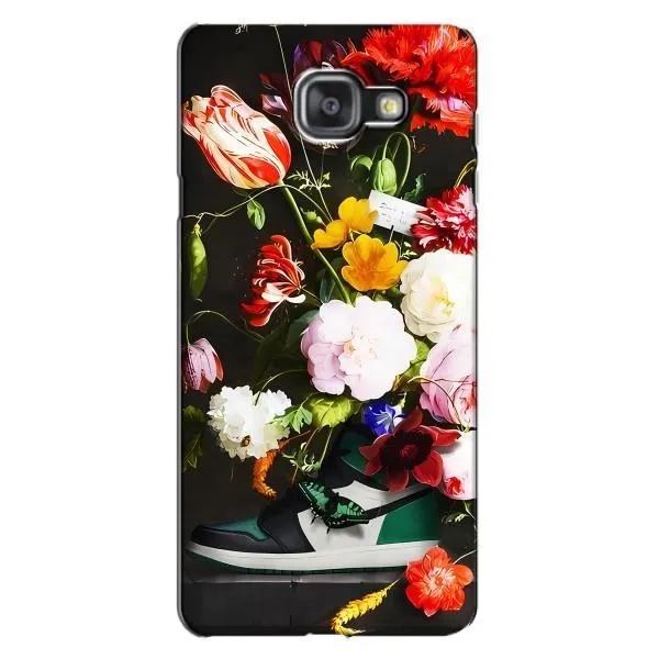 Чехол с принтом «Nike цветы» для Samsung Galaxy A7 2016 (A7100, A710F)