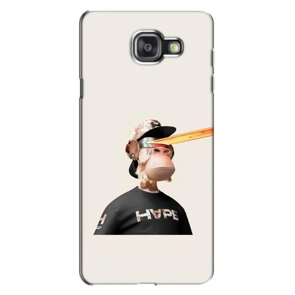 Чехол с принтом «обезьяна NFT в очках» для Samsung Galaxy A7 2016 (A7100, A710F)