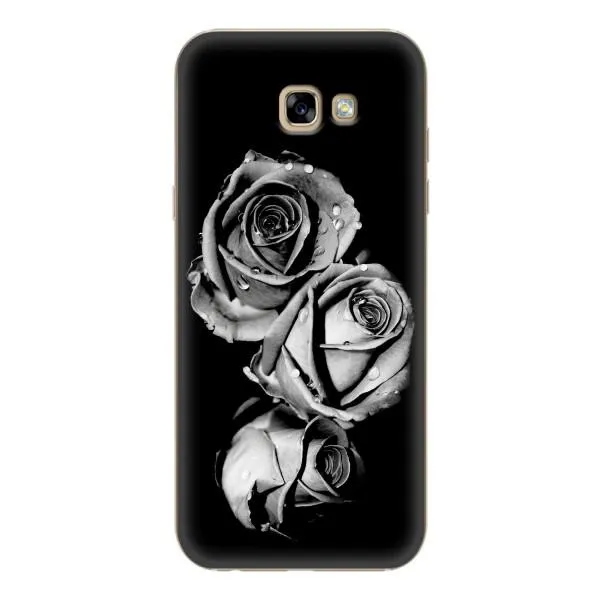 Чехол с принтом «Черная роза» для Samsung Galaxy A7 2017 (A720, A720F)