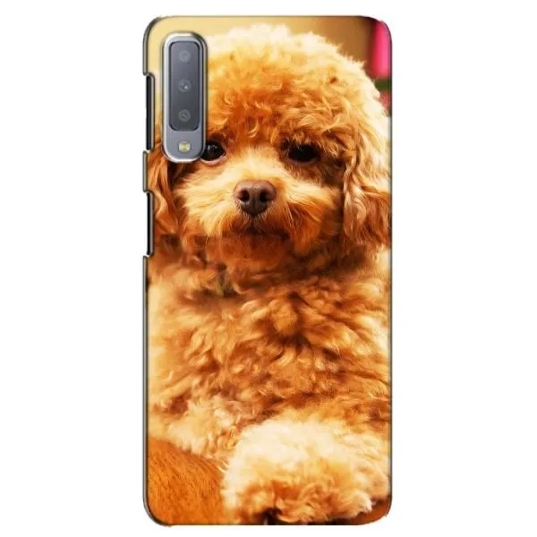 Чехол с принтом «Щенок Бишон» для Samsung Galaxy A7 2018 (A750)