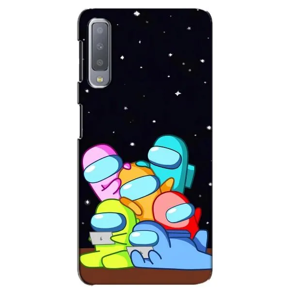 Чехол с принтом «Скины в космосе» для Samsung Galaxy A7 2018 (A750)