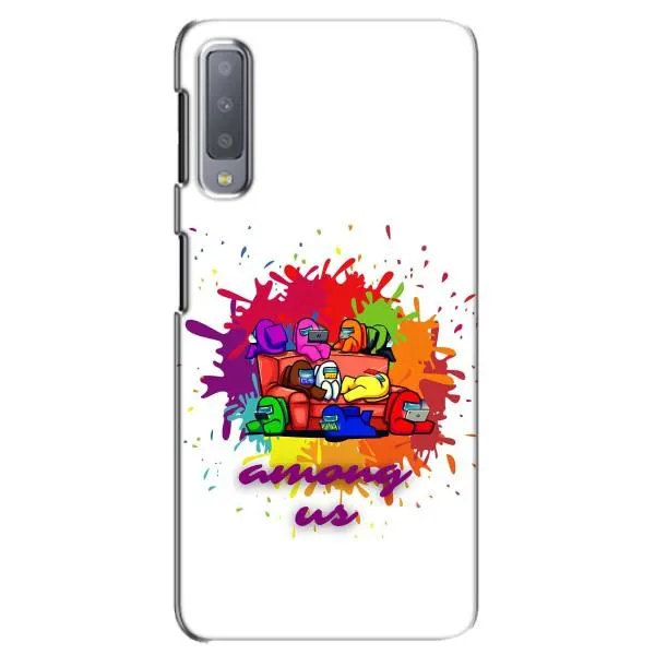 Чехол с принтом «Яркий АмонгАс» для Samsung Galaxy A7 2018 (A750)