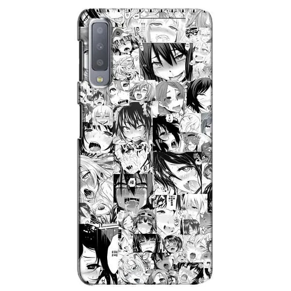 Чехол с принтом «Ahegao manga» для Samsung Galaxy A7 2018 (A750)
