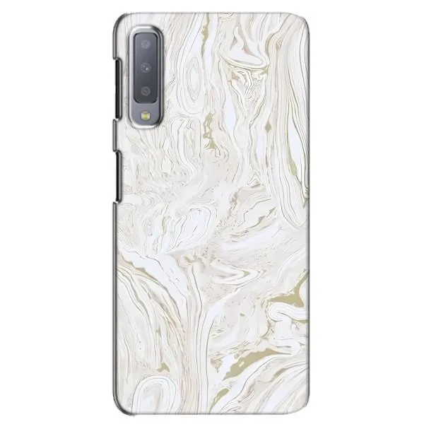 Чехол с принтом «Белый мрамор» для Samsung Galaxy A7 2018 (A750)