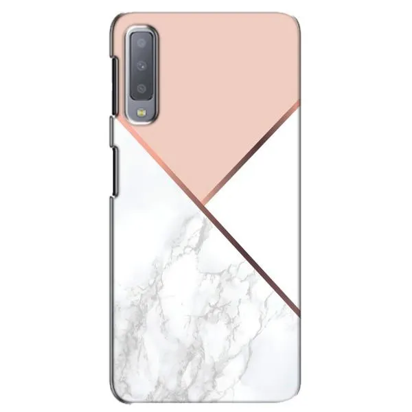 Чехол с принтом «Тройной мрамор» для Samsung Galaxy A7 2018 (A750)